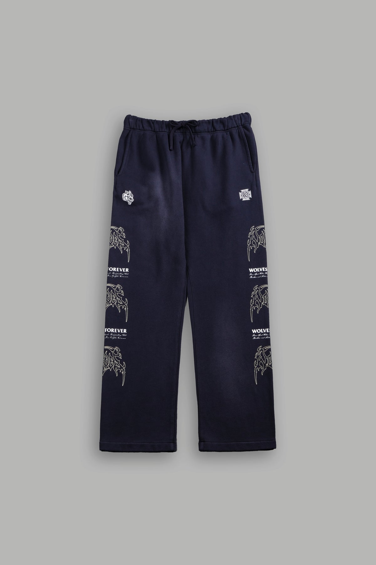 Wolves Hesh Forever Bigelow Sweat
Pants in Nightshade Sun Fade