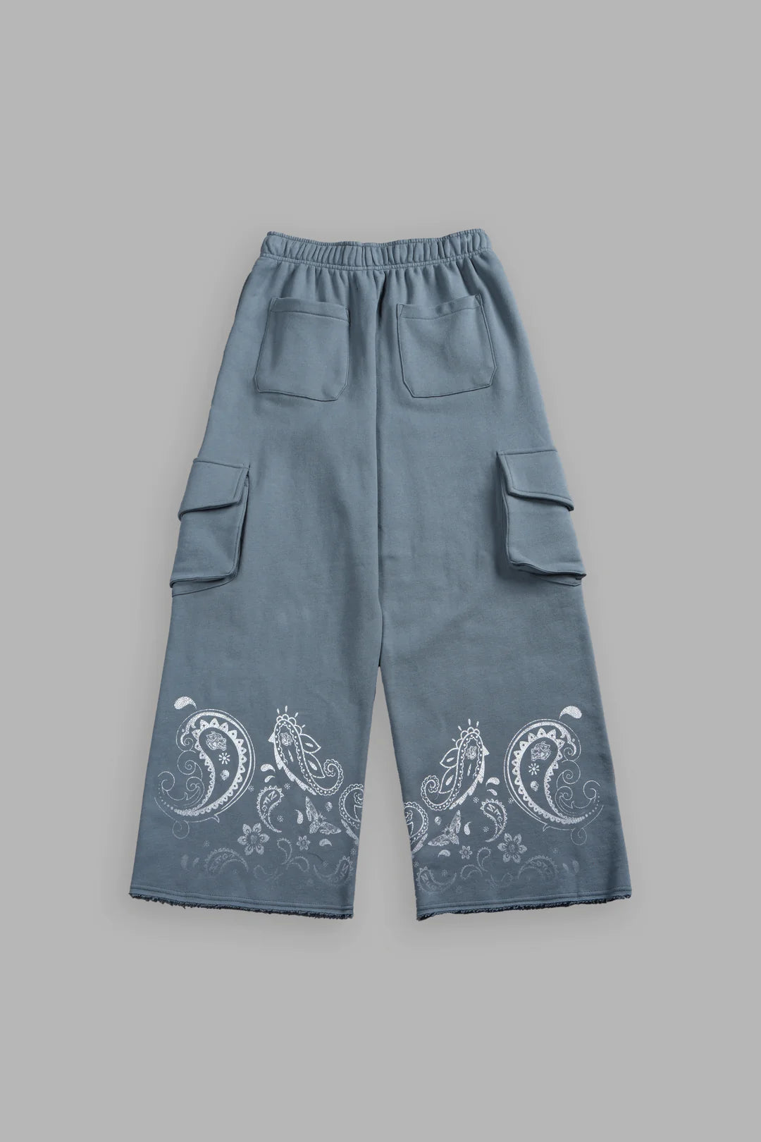 FADED PAISLEY DURST CARGO SWEATS IN GREEK STONE