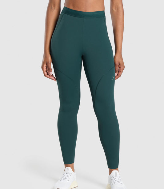 Running Leggings - Strong Teal