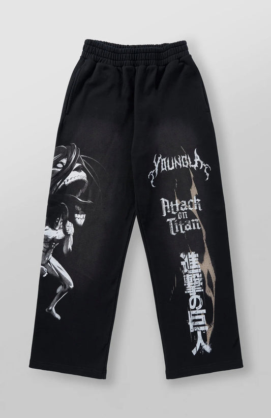 2128 - AOT© x YLA Baggy Joggers