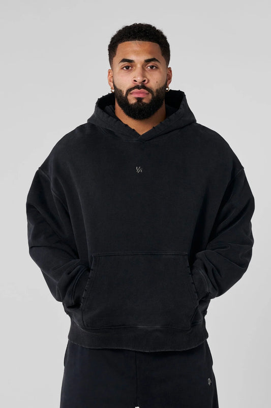 5096 - Elevated Essentials - Pullover Hoodies Black Wash