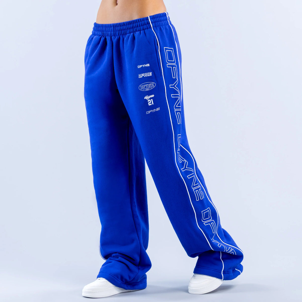 5th Birthday Wide Leg Joggers Royal Blue