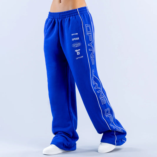 5th Birthday Wide Leg Joggers Royal Blue