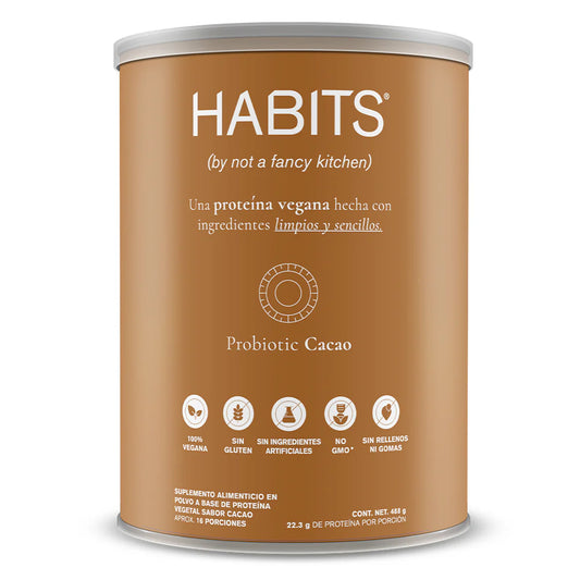 HABITS PROTEINA VEGETAL CACAO 488 GR
