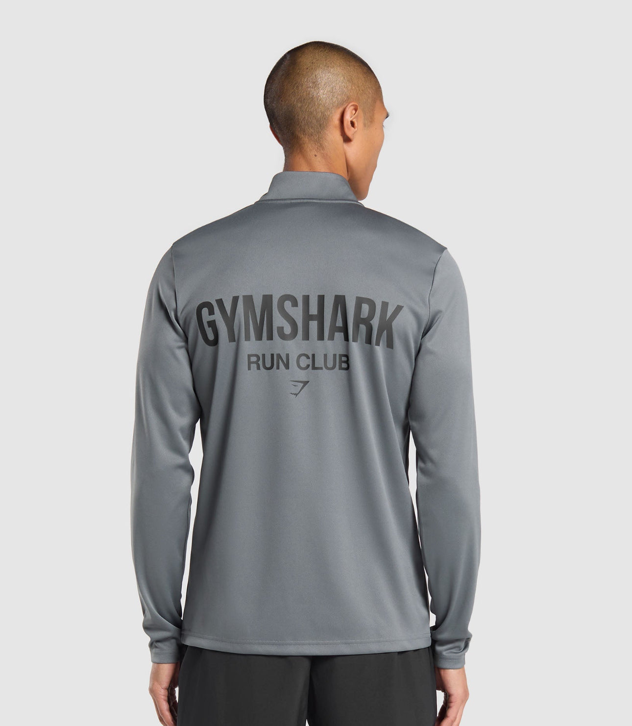 Gymshark Running Dept. 1/4 Zip - Pitch Grey