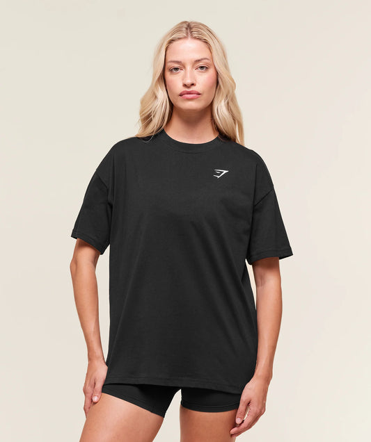 TRAINING OVERSIZED T-SHIRT Black