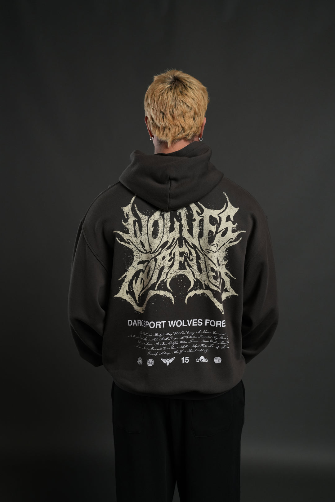 Sheer Loyalty "Pierce" Hoodie in Wolf
Gray