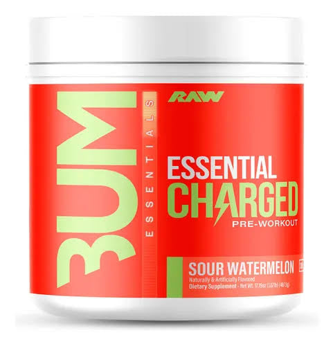 RAW CBUM Essential CHARGED Sour Watermelon