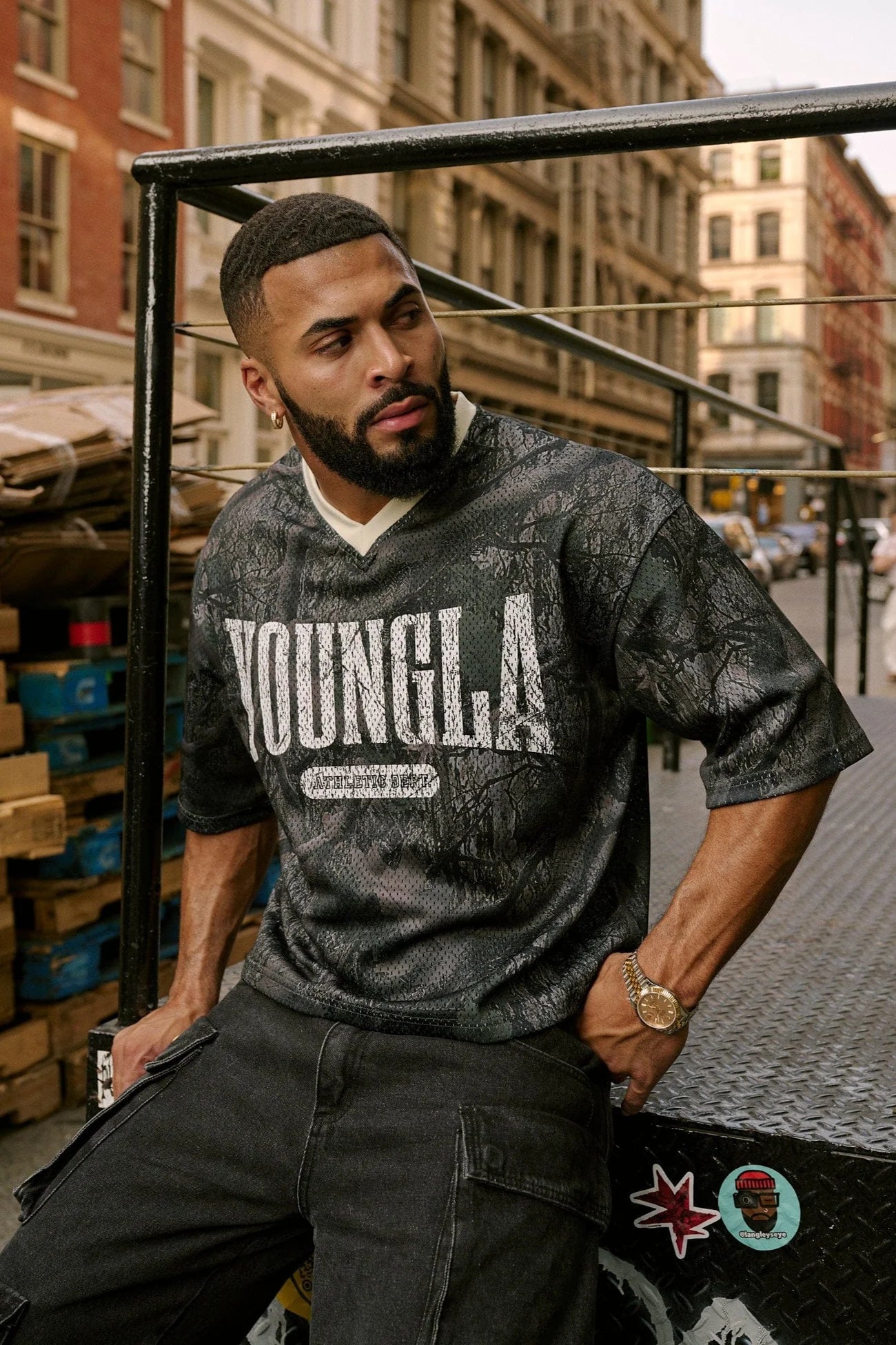 4187 - Varsity Football Cropped Jersey