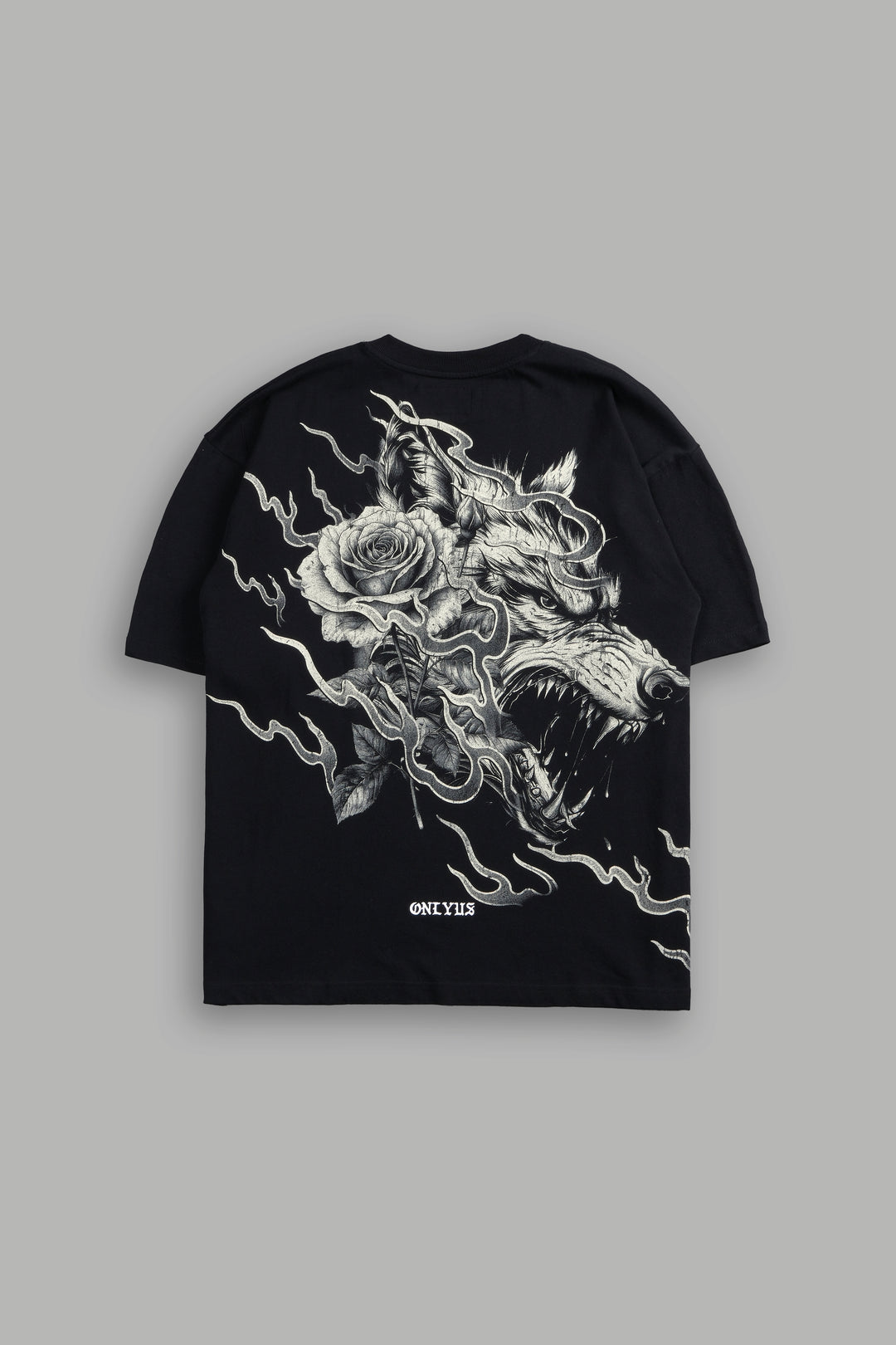 Wolves Among Roses "Side By Side"
Oversized Tee in black