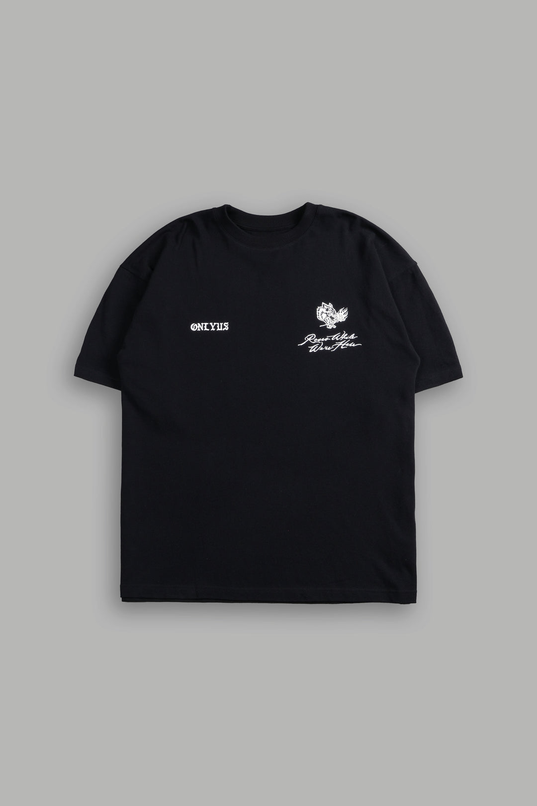 Wolves Among Roses "Side By Side"
Oversized Tee in black