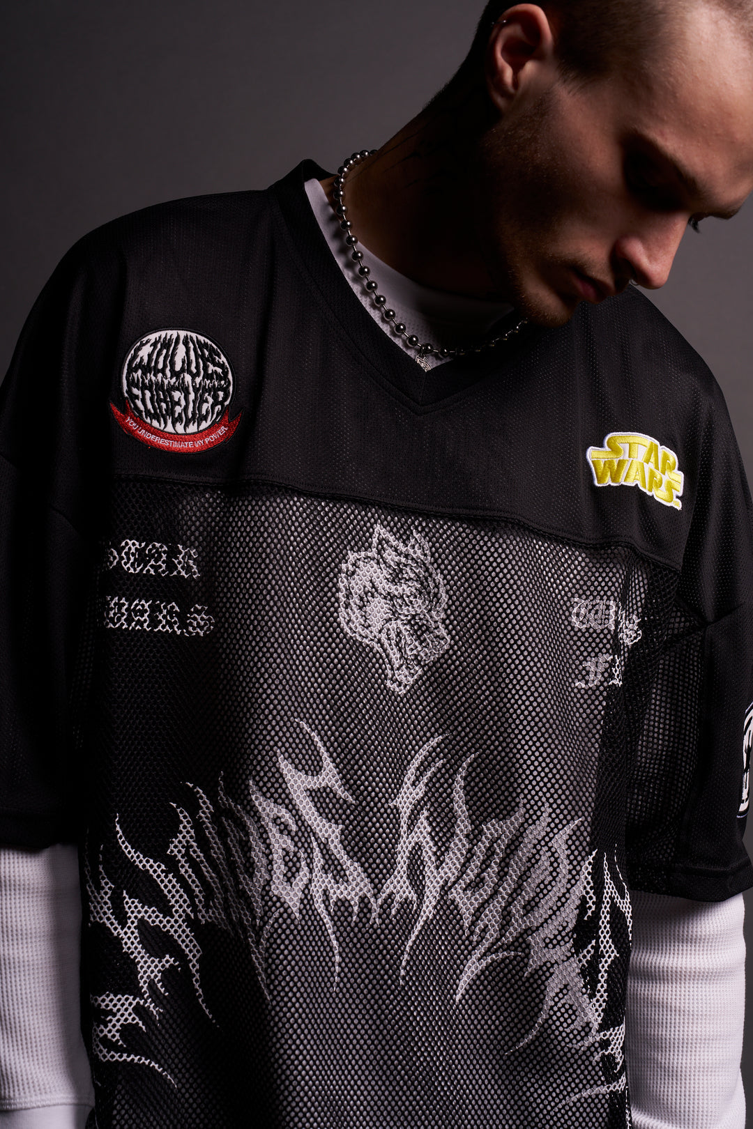 The Power Emmitt Football Jersey in Black