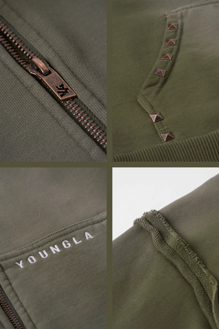 5024 - Deconstructed Terry Hoodies